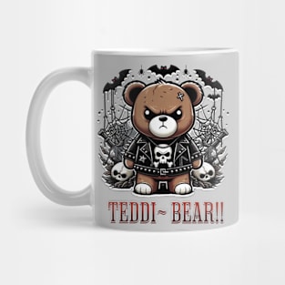 gothic Teddi bear Mug